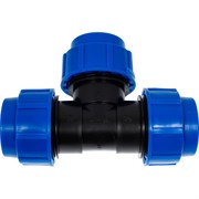Компрессионный тройник для ПЭ труб Lammin Lm34014323232