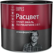 Алкидная грунт-эмаль по ржавчине Расцвет 65188