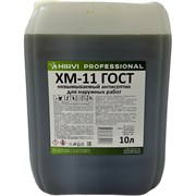 Невымываемый антисептик-консервант для наружных и внутренних работ HIRVI ХМ-11 Антисептик для древесины тонирующий, 10 л