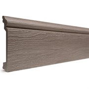 Напольный ударопрочный влагостойкий плинтус Decor-Dizayn 701-80SH