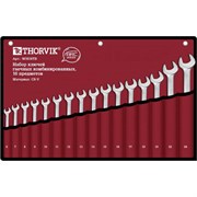 Набор гаечных комбинированных ключей THORVIK W3S16TB ARC
