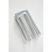 Особопрочные оцинкованные П-образные скобы садовые для агротекстиля ООО "ПРОГРЕССТЛТ" Скобы СКП020 П-образные