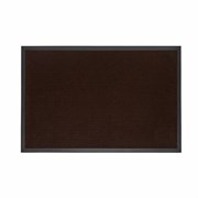 Коврик придверный 90х150 см, КОРИЧНЕВЫЙ, влаго-грязезащитный, 300 г/м2, рубчик, PRIMILA (ПРИМИЛА) STANDARD, 701017