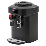 Кулер для воды HOT FROST D65EN, настольный, НАГРЕВ/ОХЛАЖДЕНИЕ ЭЛЕКТРОННОЕ, 2 крана, черный, 1102065, 110206501