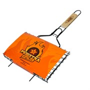 Решетка-гриль универсальная, размер 435х285 мм, глубина 18 мм, оксидированное покрытие, 101404, 701743