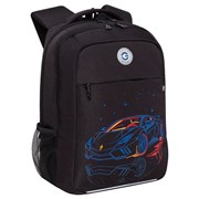 Рюкзак GRIZZLY школьный, анатомическая спинка, 2 отделения, для мальчиков, "SMART", 39х26х19 см, RB-556-2/1