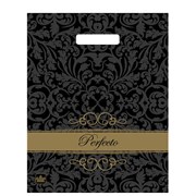 Пакет с вырубной ручкой ПВД, 37х30 см, "Перфекто Шайн", 90 мкм, н00112589