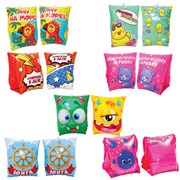 Нарукавники надувные для плавания, 23х15 см, от 3 лет, АССОРТИ, 7 видов, PLAYMARKET