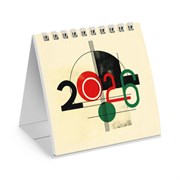 Календарь-домик настольный на гребне, 2026 г., BRAUBERG, 101х101 мм, "Модерн", 117273