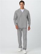Костюм мужской ХАССП-База (тк.ТиСи,120), серый