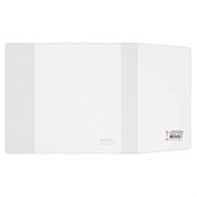 Обложка ПВХ со штрихкодом для учебников, ПЛОТНАЯ, 120 мкм, 227х455 мм, универсальная, прозрачная, 1924.1, 1924,1