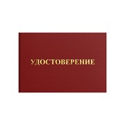 Удостоверение допуска к работе на электроустановках, КОМПЛЕКТ 5 шт., 66х100 мм, STAFF, 117575