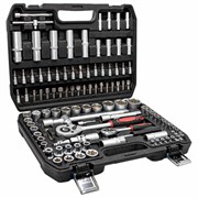 Набор инструментов для автомобиля, 108 предметов, пластиковый кейс, RABBITEX (РАББИТЕКС), 671339