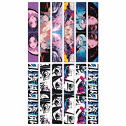 Закладки для книг МАГНИТНЫЕ, "АНИМЕ", комплект 12 штук, 60x20 мм, FUNSTER (ФАНСТЕР), 116655