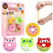 Игрушка-антистресс Жмяка "Няшка-Вкусняшка мини" набор 4 шт., блистер, 1TOY, Т26171