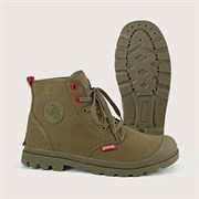 Кеды высокие Скорпион Комфорт ПУ-Р (арт.1650), хаки