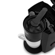 Кофеварка капельная KITFORT КТ-763, 350 Вт, объем 0,15 л, черная