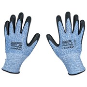 Перчатки нейлоновые SCAFFA "Рубеж Нит С", HPPE защита от порезов, нитриловое покрытие, размер 9, L (большой), 00-00011902