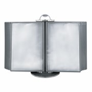 Демосистема настольная на 30 панелей, с 30 серыми панелями А4, вращающаяся, STAFF, 238332