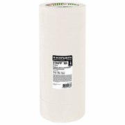 Клейкая лента малярная креппированная 48 мм x 50 м, КОМПЛЕКТ 6 шт., STAFF "BIG PACK2, 271958