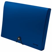 Папка-короб на резинках СИНЯЯ, А4, BRAUBERG, 40 мм, 0,8 мм, 273081