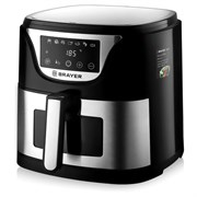 Аэрогриль BRAYER BR2037, 1500 Вт, 5 л, 7 программ, таймер, сенсорное управление, нержавеющая сталь