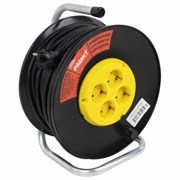 Удлинитель на катушке РБК16-270-005, 4 розетки с заземлением, 50 м, 3х1,5 мм, 3500 Вт, 2395