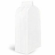 Чехол-кофр объёмный для хранения одежды на молнии, 60х30х90 см, цвет белый, SHAMAANI (ШАМААНИ), 609596