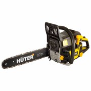 Бензопила HUTER BS-45М, 2300 Вт, 3800 об/мин, длина шины 40 см, объем двигателя 45 см3, 3,1 л.с., 70/6/4