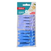 Прищепки бельевые 7,3 см, КОМПЛЕКТ 10 штук, пластик, ассорти, PRIMILA (ПРИМИЛА) CLASSIC, 700516