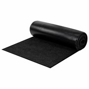 Коврик ДОРОЖКА 0,9х10 м, ЧЕРНЫЙ, влаго-грязезащита, 430 г/м2, ребристая, LAIMA EXPERT, 701042