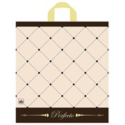 Пакет с петлевой ручкой ПВД, 42х46 см, "Перфекто Шик", 95 мкм, н00112571