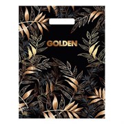 Пакет с вырубной ручкой ПВД, 40х31 см, "Золотой лес", 30 мкм, н00188432