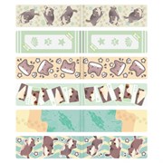 Закладки для книг МАГНИТНЫЕ, "МИЛЫЕ КОТЫ", набор 6 штук, 60x20 мм, BRAUBERG, 116985