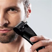 Электробритва сетчатая KITFORT KT-4138, 2 в 1, бритва-триммер, аккумулятор, сухое бритье, серебристая