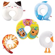 Мягкая подушка-игрушка ДЛЯ ШЕИ, ассорти, 30 см, FANCY