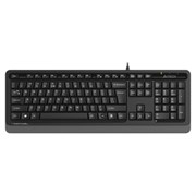 Клавиатура проводная A4TECH Fstyler FKS10, USB, 104 кнопки, черная, 1530187