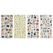 Наклейки декоративные "Настроение", 17,5х9 см, ассорти 4 вида, FUNSTER (ФАНСТЕР), 666098