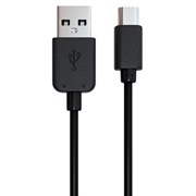 Кабель USB – micro USB 2.0, 1 м, RED LINE, для подключения портативных устройств и периферии, черный, УТ000002814