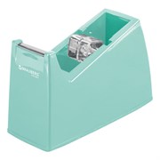 Диспенсер для клейкой ленты шириной до 26 мм, МЯТНЫЙ (лента в подарок!), утяжеленный большой, BRAUBERG, 701461