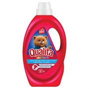 Гель для стирки цветного белья 1 л, QUALITA, концентрат, 14140
