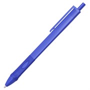 Ручка шариковая автоматическая эргономичная с грипом STAFF "Profit 500 BLUE COLOR", СИНЯЯ, узел 0,7 мм, линия письма 0,35 мм, 144491