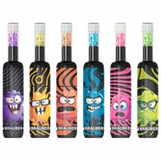 Набор текстовыделителей 6 НЕОНОВЫХ ЦВЕТОВ, кросс-серия МОНСТРИКИ, линия 1-5 мм, BRAUBERG, 152621