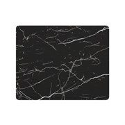 Коврик для сушки посуды NANO 40х50 см, МРАМОР ЧЕРНЫЙ влаговпитывающий, нескользящий, BOOMHOUSE (БумХаус), 701163