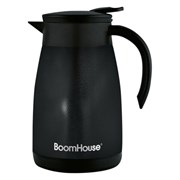 Чайник-термос 1 л, BOOMHOUSE (БУМХАУС) COFFEE BREAK, нержавеющая сталь SUS304, черный, ТЕРМОЧАЙНИК, 700328