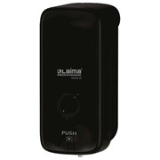 Дозатор для жидкого мыла LAIMA PROFESSIONAL PREMIUM BLACK, НАЛИВНОЙ, 1 л, черный, ABS-пластик, 609519