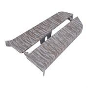 Торцевые заглушки для плинтуса DECONIKA Д-П70-Тп-Ф1 210 ДУБ ПЕП