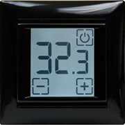 Сенсорный встраиваемый термостат SpyHeat SDF-419B (черный)