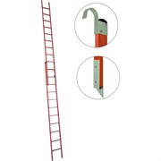 Стеклопластиковая приставная диэлектрическая раздвижная лестница Антиток ЛСПРД-7.0 Евро Мг К