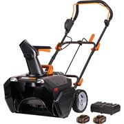 Аккумуляторный бесщеточный снегоуборщик WORX WG471E